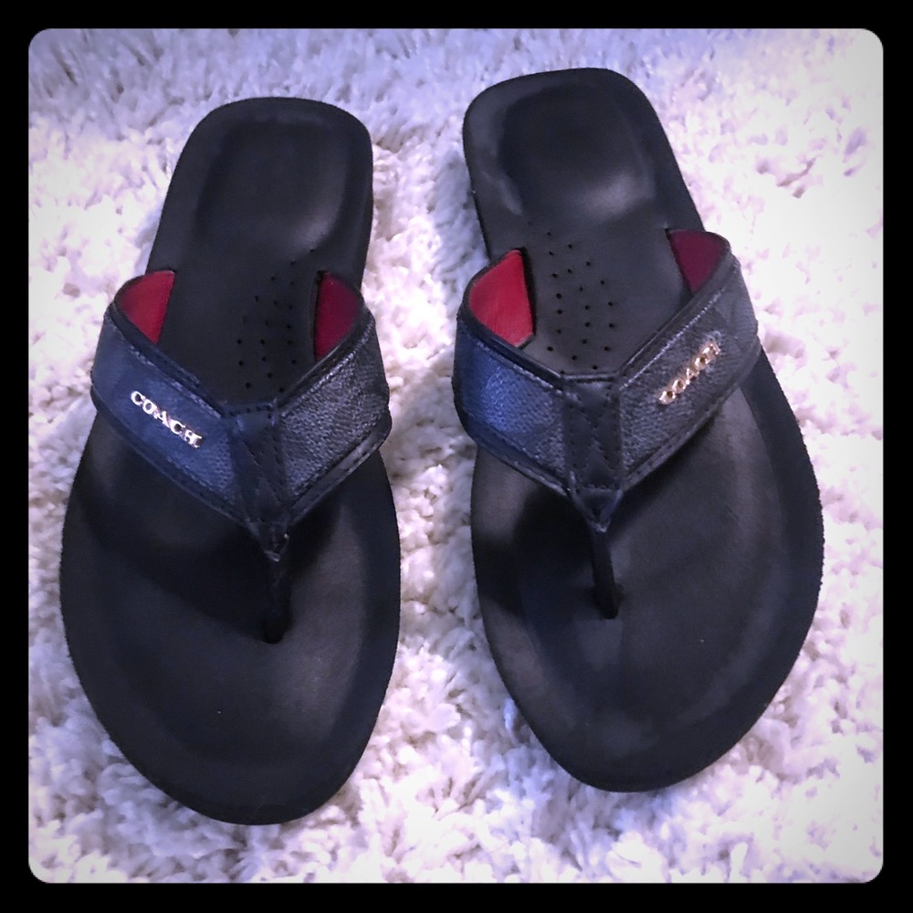 Coach flip flop